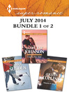 Cover image for Harlequin Superromance July 2014 - Bundle 1 of 2: Cop by Her Side\Hearts in Vegas\A Perfect Trade